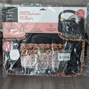 Petunia Pickle Bottom Wander Stroller Caddy in Leopard